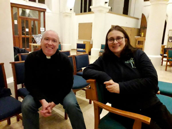 Archdeacon Paul joins Angels for night out – November 2020